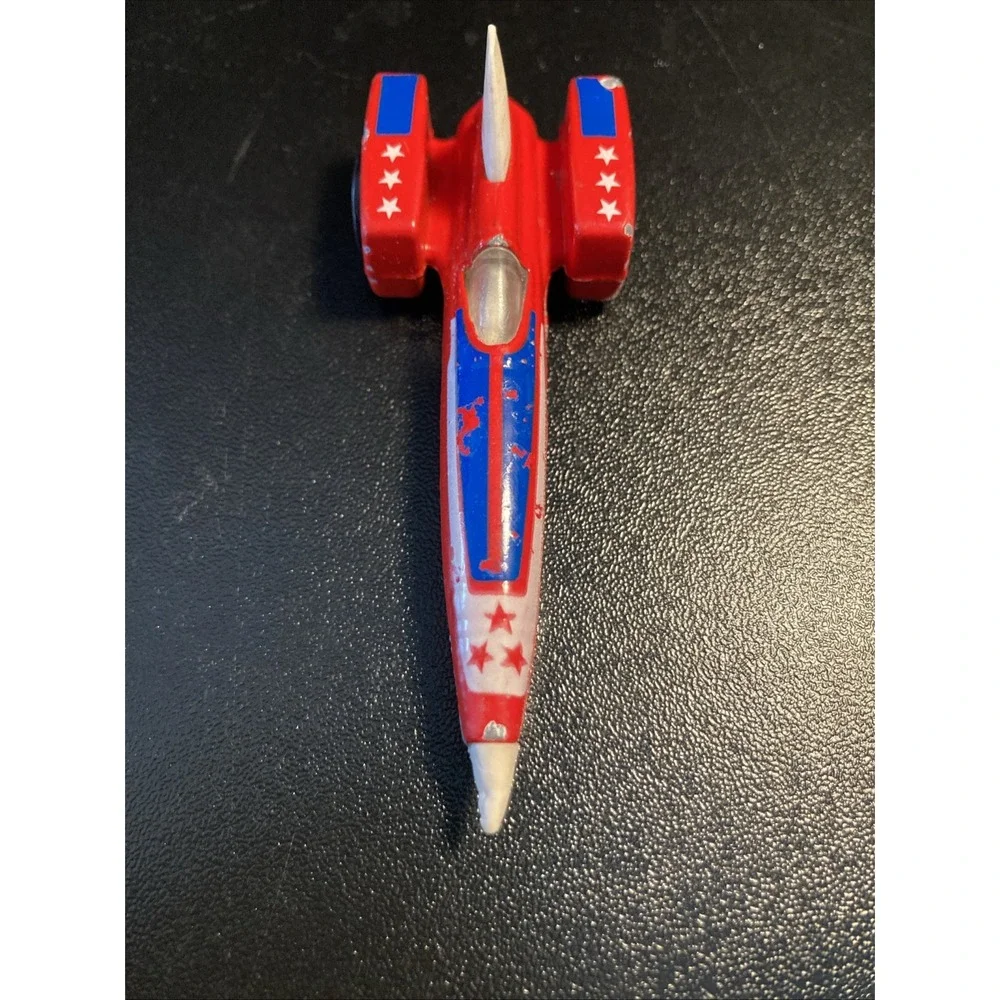 Vintage 1979 Hot Wheels Evil Knievel Red‎ Rocket Car